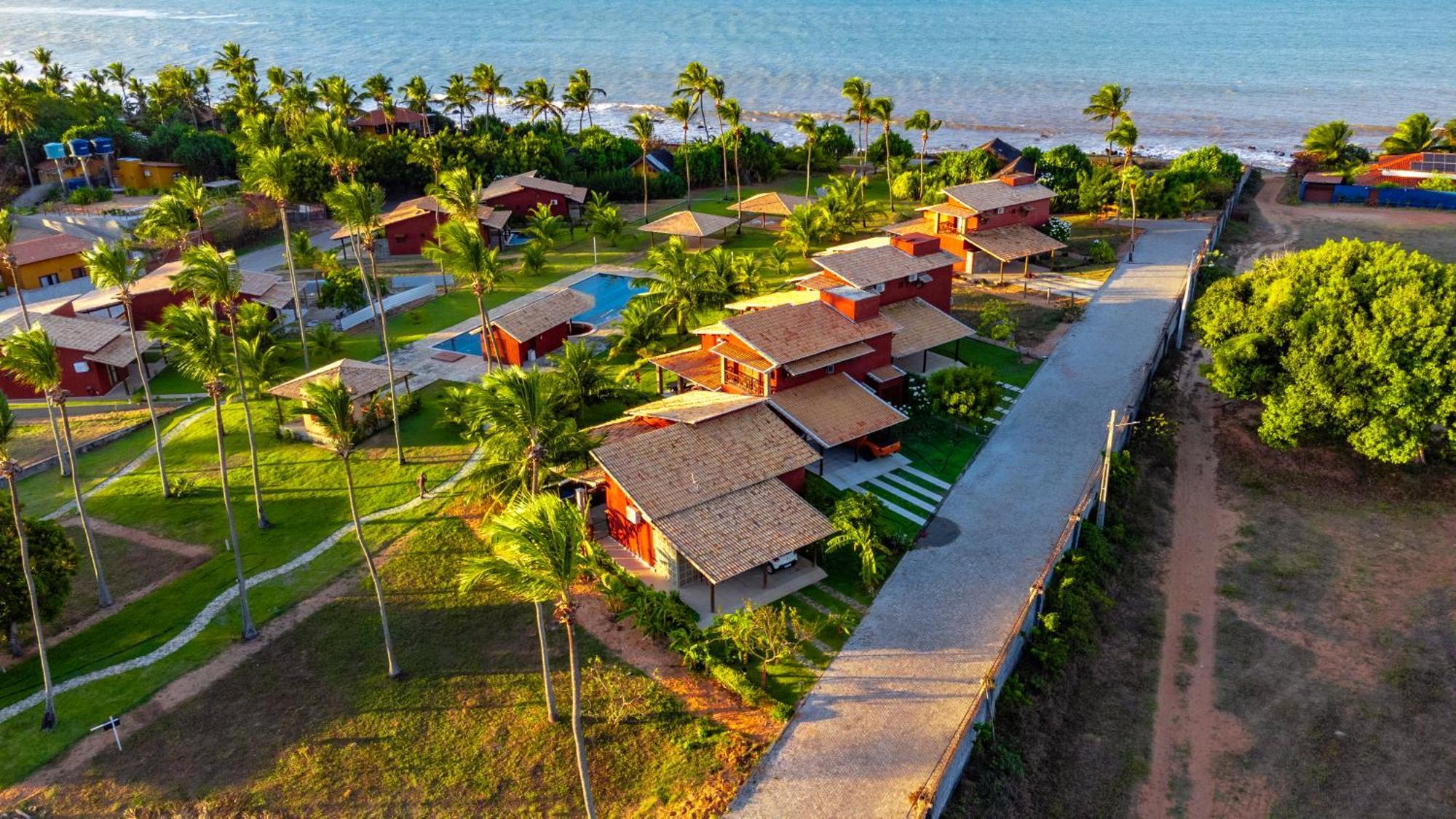 Casa Em Condominio/ Piscina Churrasqueira Privativas / Frente Ao Mar / Gostoso Rn 度假居 *