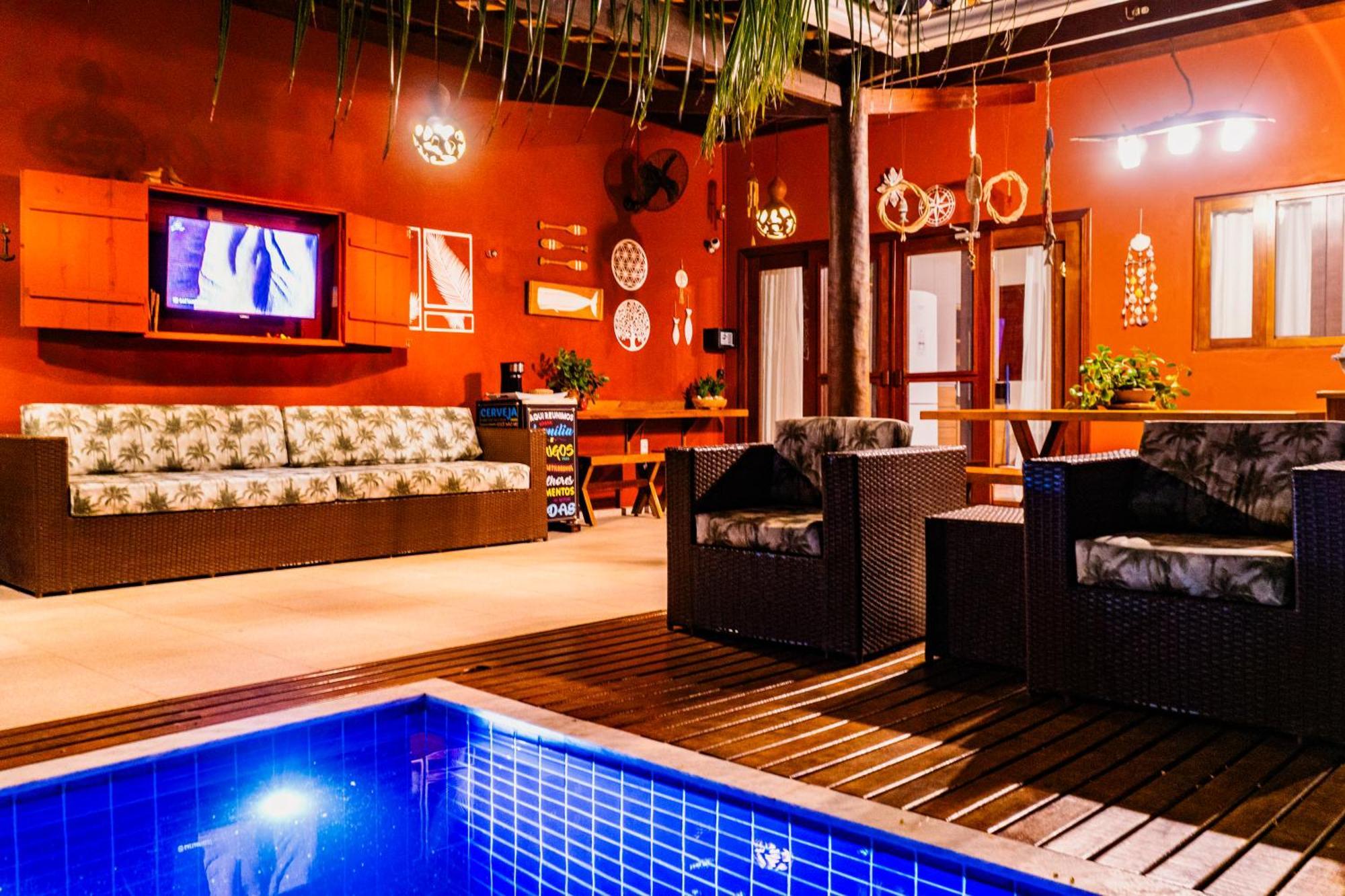 Casa Em Condominio/ Piscina Churrasqueira Privativas / Frente Ao Mar / Gostoso Rn Holiday home *