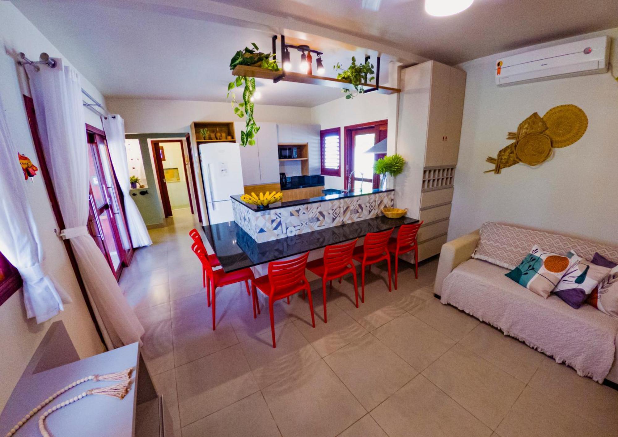 Casa Em Condominio/ Piscina Churrasqueira Privativas / Frente Ao Mar / Gostoso Rn Sao Miguel do Gostoso